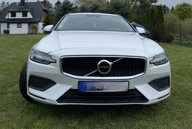 Volvo V60 cena 65500 przebieg: 206000, rok produkcji 2019 z Ostróda małe 92